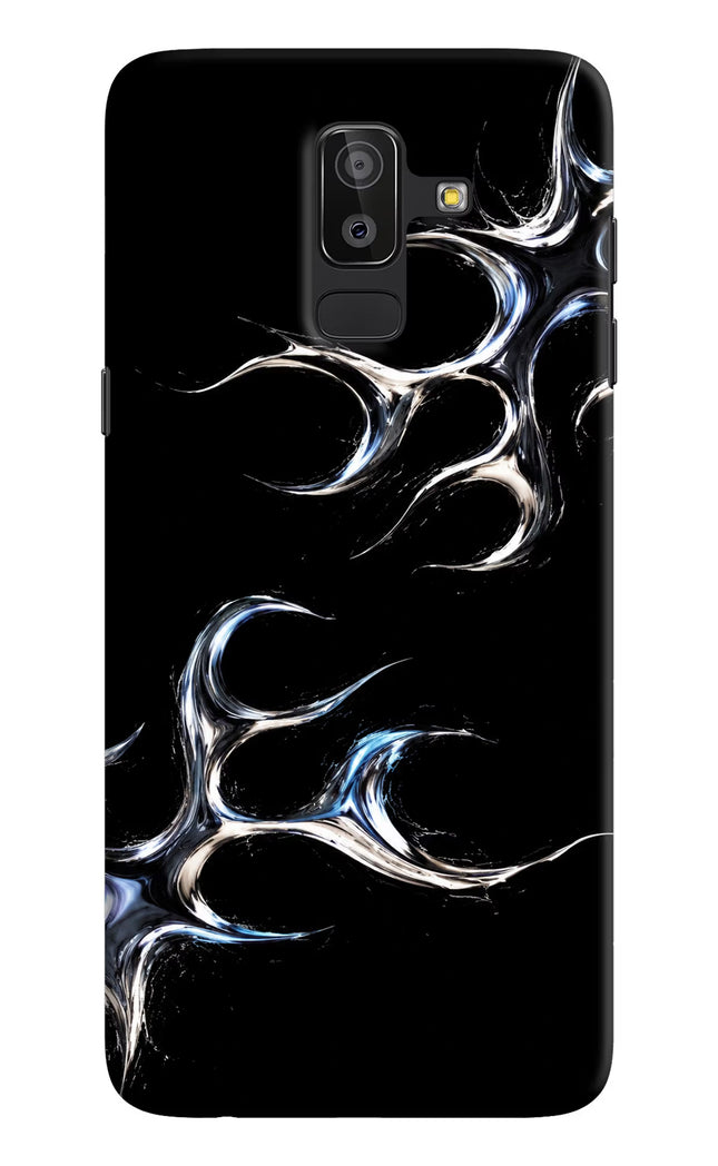 Chrome Tribal Samsung J8 Hard Case Back Cover by Casekaro