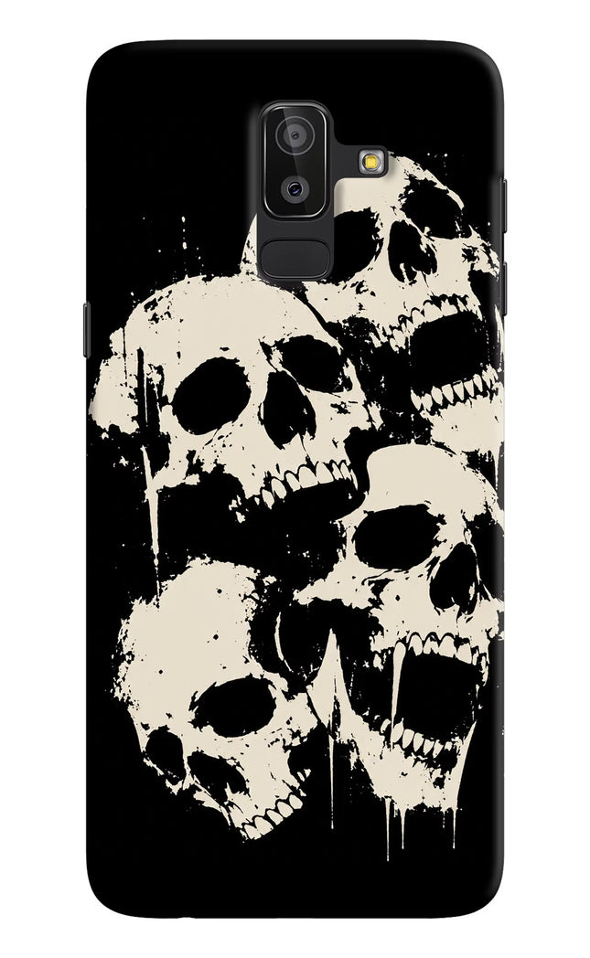 Dead Stack Samsung J8 Hard Case Back Cover by Casekaro
