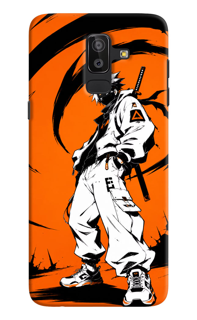 Street Samurai  Samsung J8 Hard Case Back Cover by Casekaro