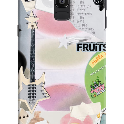Softcore case Samsung J8 Hard Case Back Cover by Casekaro