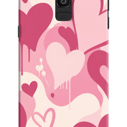 Hearty case Samsung J8 Hard Case Back Cover by Casekaro