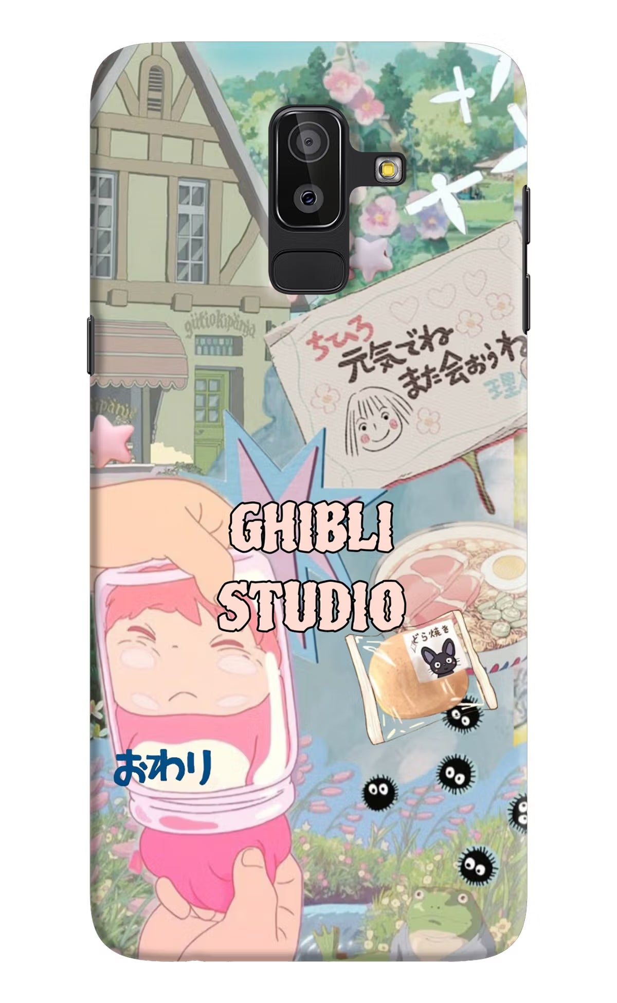 Studio Ghibli Samsung J8 Back Cover