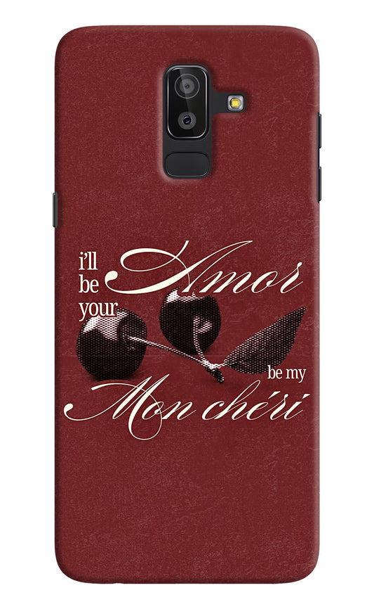 Velvet Cherry Samsung J8 Hard Case Back Cover by Casekaro