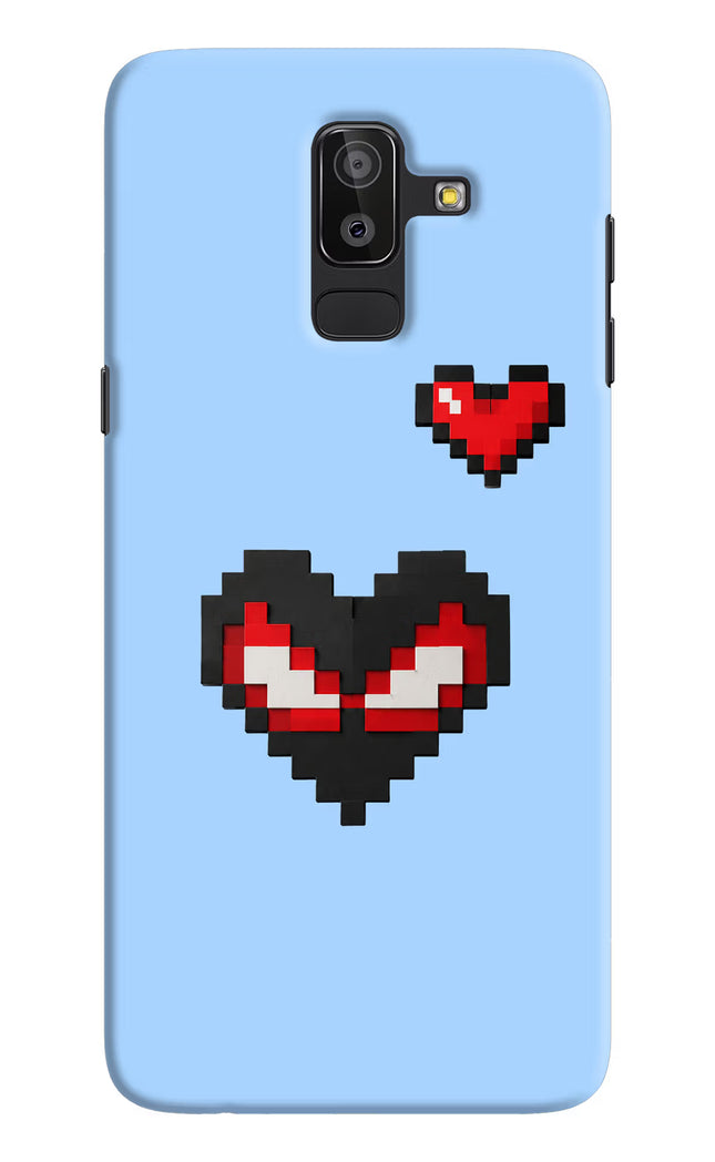 Peter Heart Samsung J8 Hard Case Back Cover by Casekaro