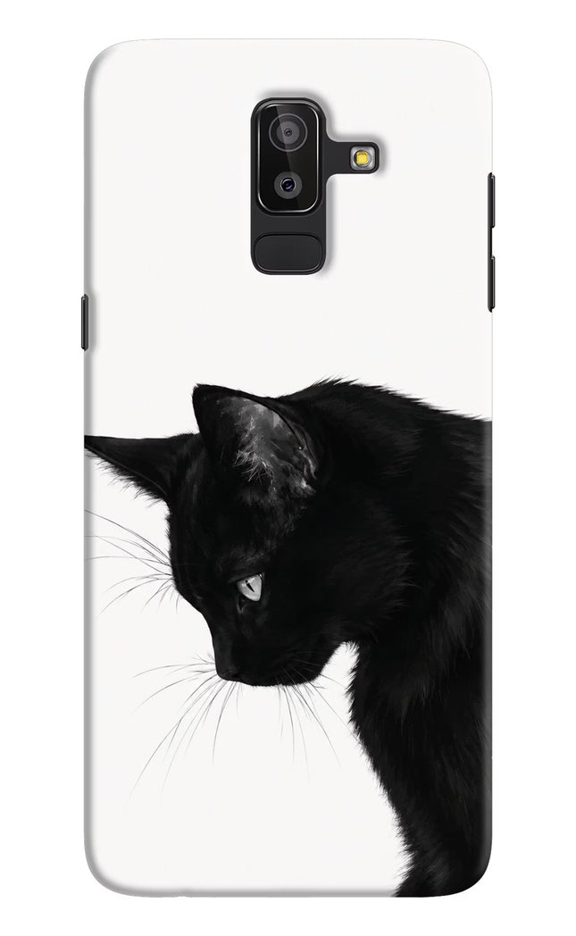 Shadow Gaze Samsung J8 Hard Case Back Cover by Casekaro