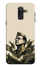 Netaji Rising Samsung J8 Hard Case Back Cover by Casekaro