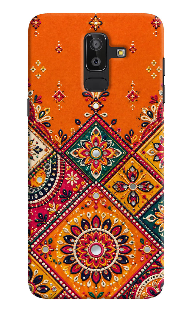 Kutch Glow Samsung J8 Hard Case Back Cover by Casekaro
