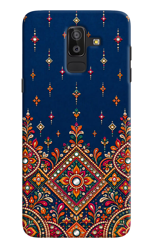 Neel Noor Samsung J8 Hard Case Back Cover by Casekaro