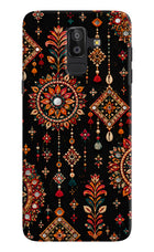 Boho Noir Samsung J8 Hard Case Back Cover by Casekaro