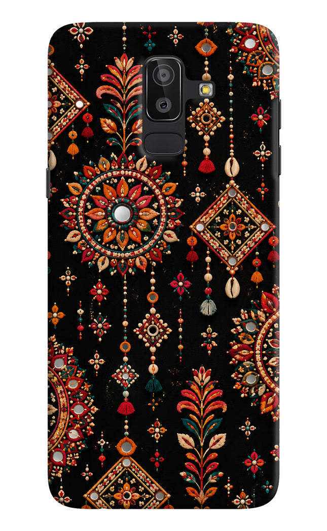 Boho Noir Samsung J8 Hard Case Back Cover by Casekaro