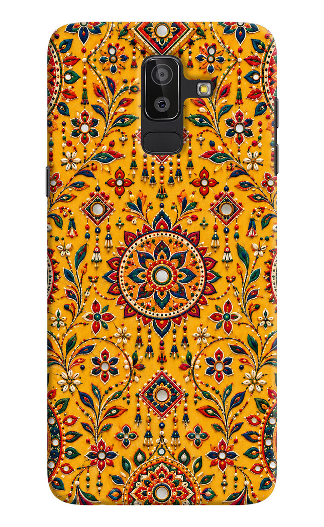 Sunlit Aura Samsung J8 Hard Case Back Cover by Casekaro