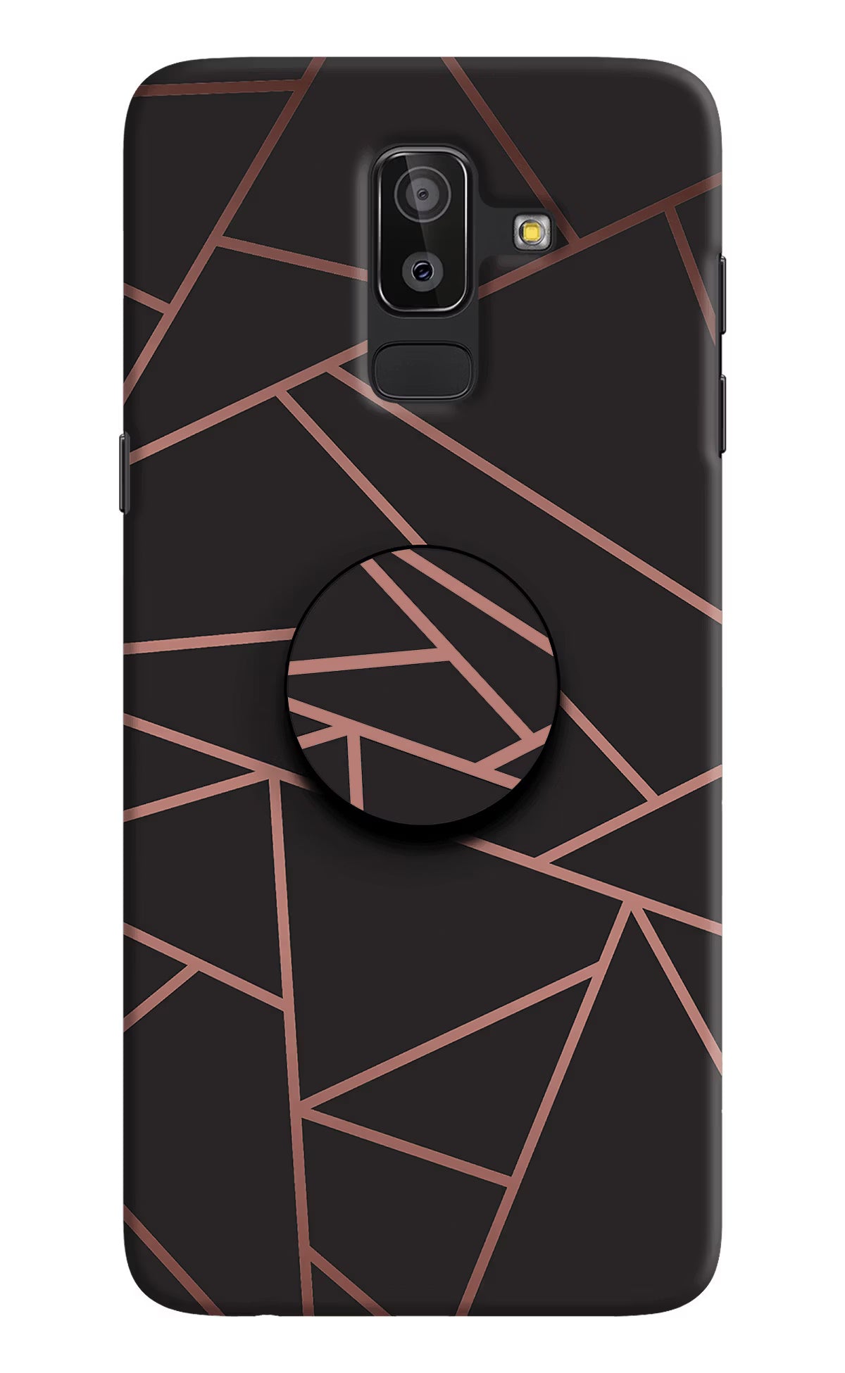 Geometric Pattern Samsung J8 Pop Case by Casekaro