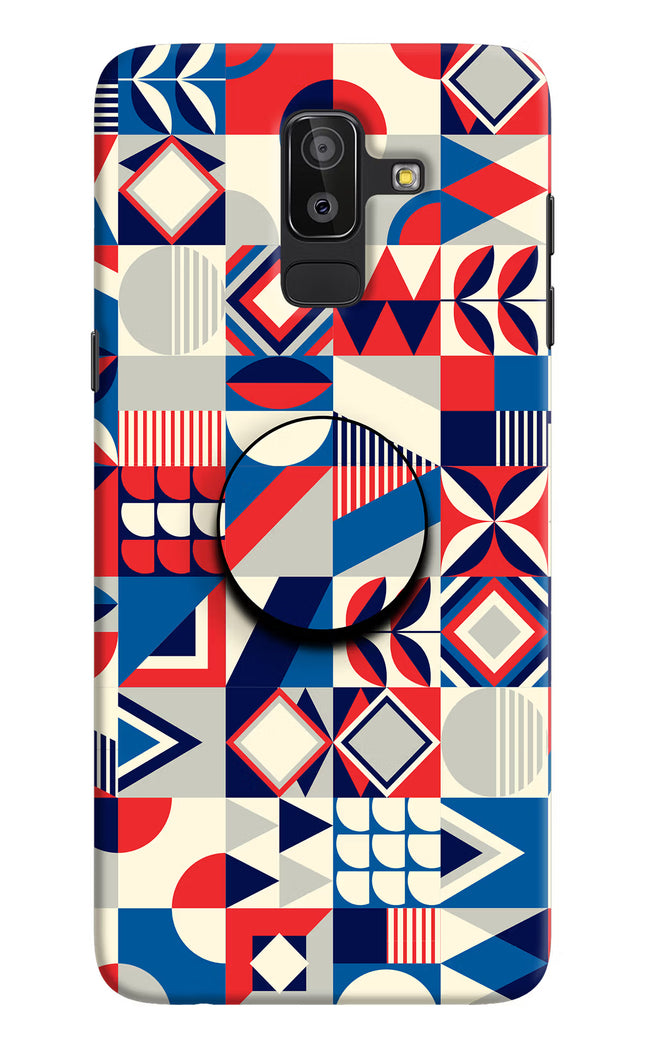 Colorful Pattern Samsung J8 Pop Case by Casekaro
