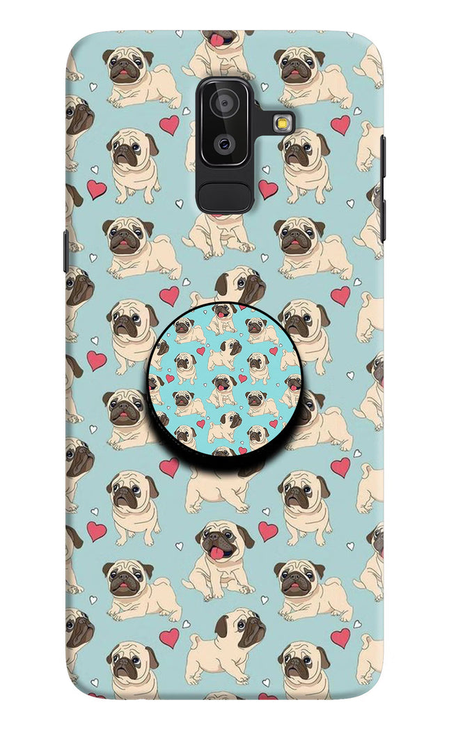 Pug Dog Samsung J8 Pop Case by Casekaro