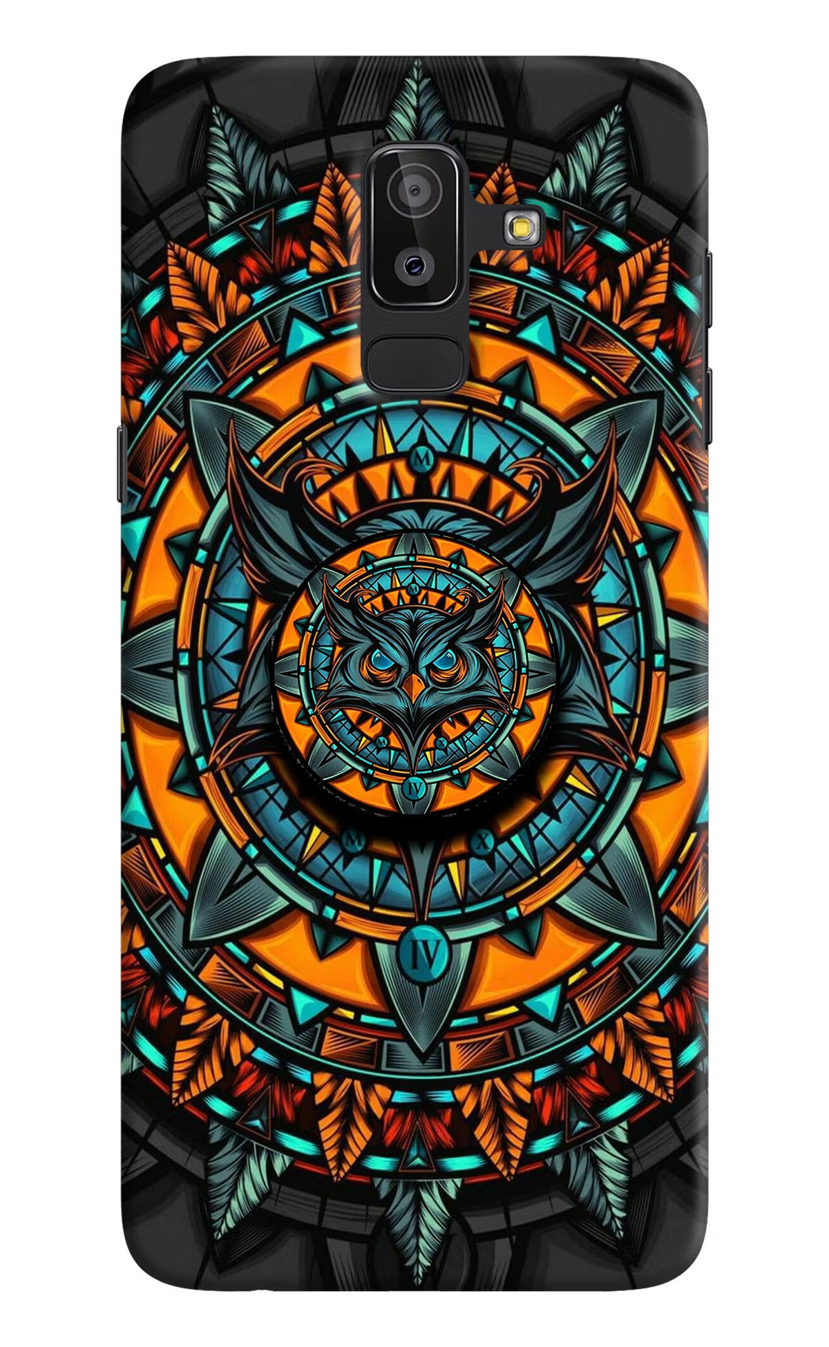 Angry Owl Samsung J8 Pop Case by Casekaro