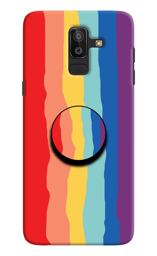 Rainbow Samsung J8 Pop Case by Casekaro