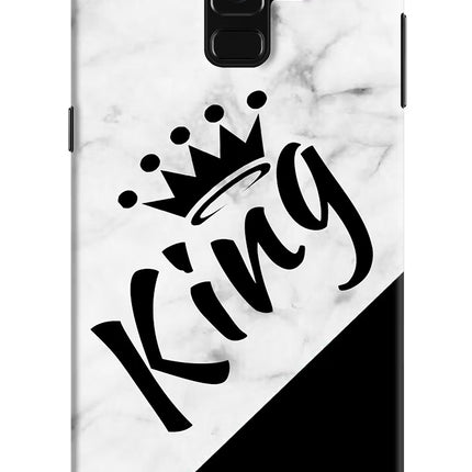 King Samsung A8 plus Hard Case Back Cover by Casekaro
