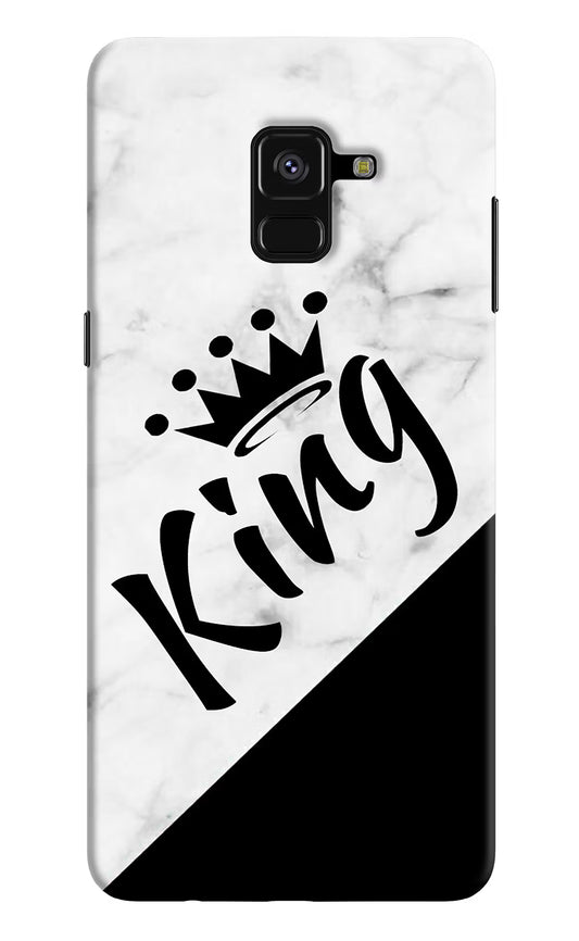King Samsung A8 plus Hard Case Back Cover by Casekaro