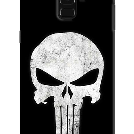 Punisher Skull Samsung A8 plus Hard Case Back Cover by Casekaro