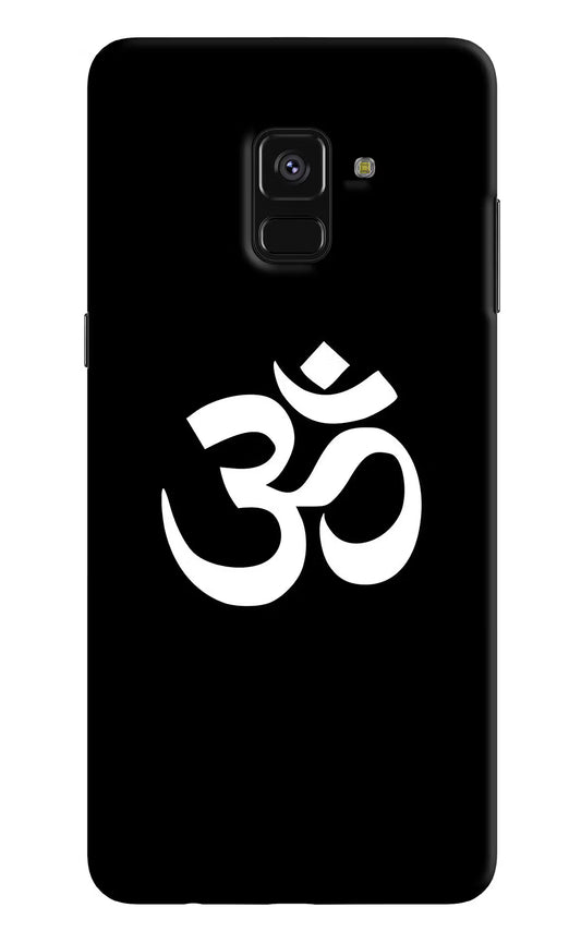 Om Samsung A8 plus Hard Case Back Cover by Casekaro
