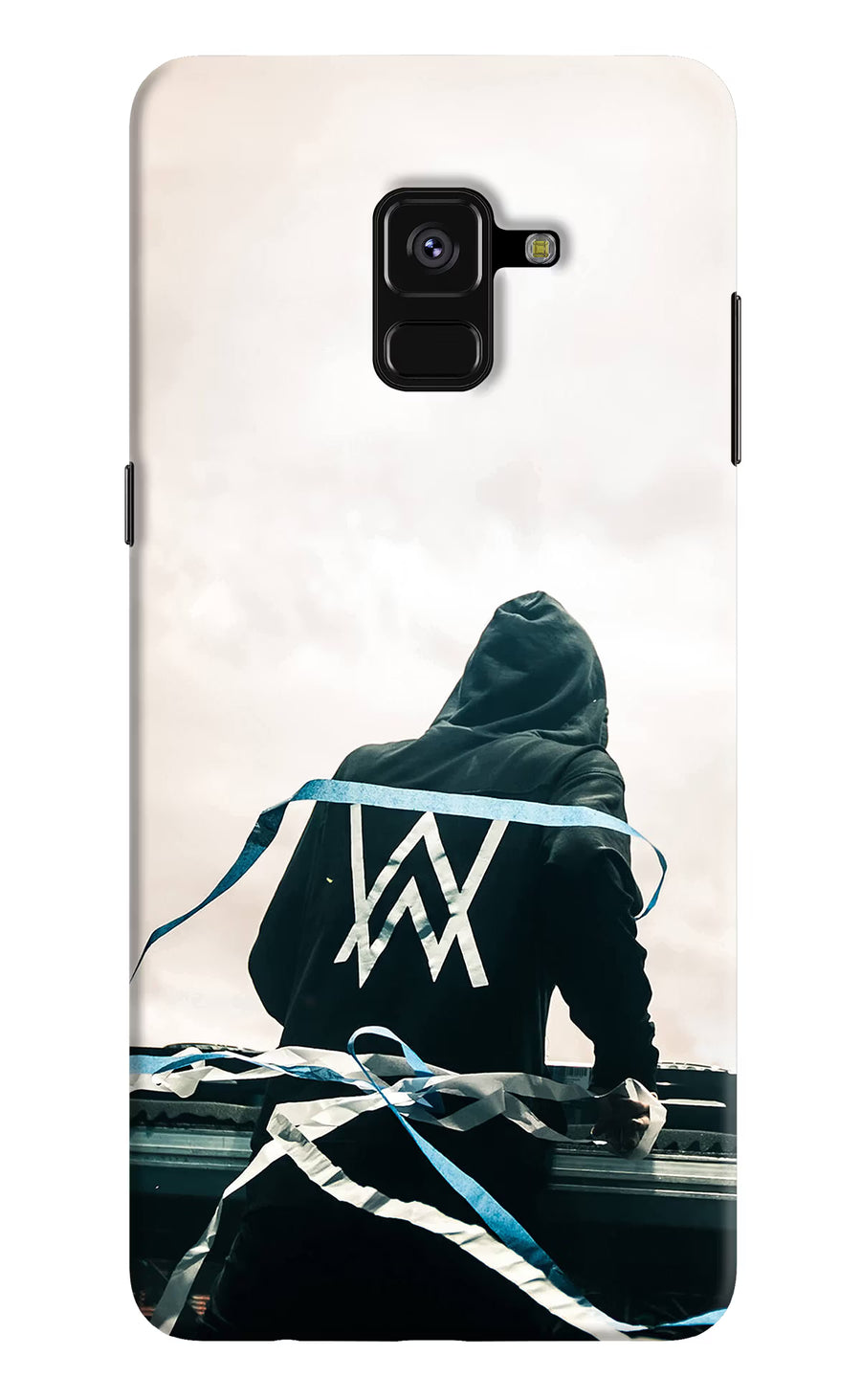 Alan Walker Samsung A8 plus Back Cover, Hard case