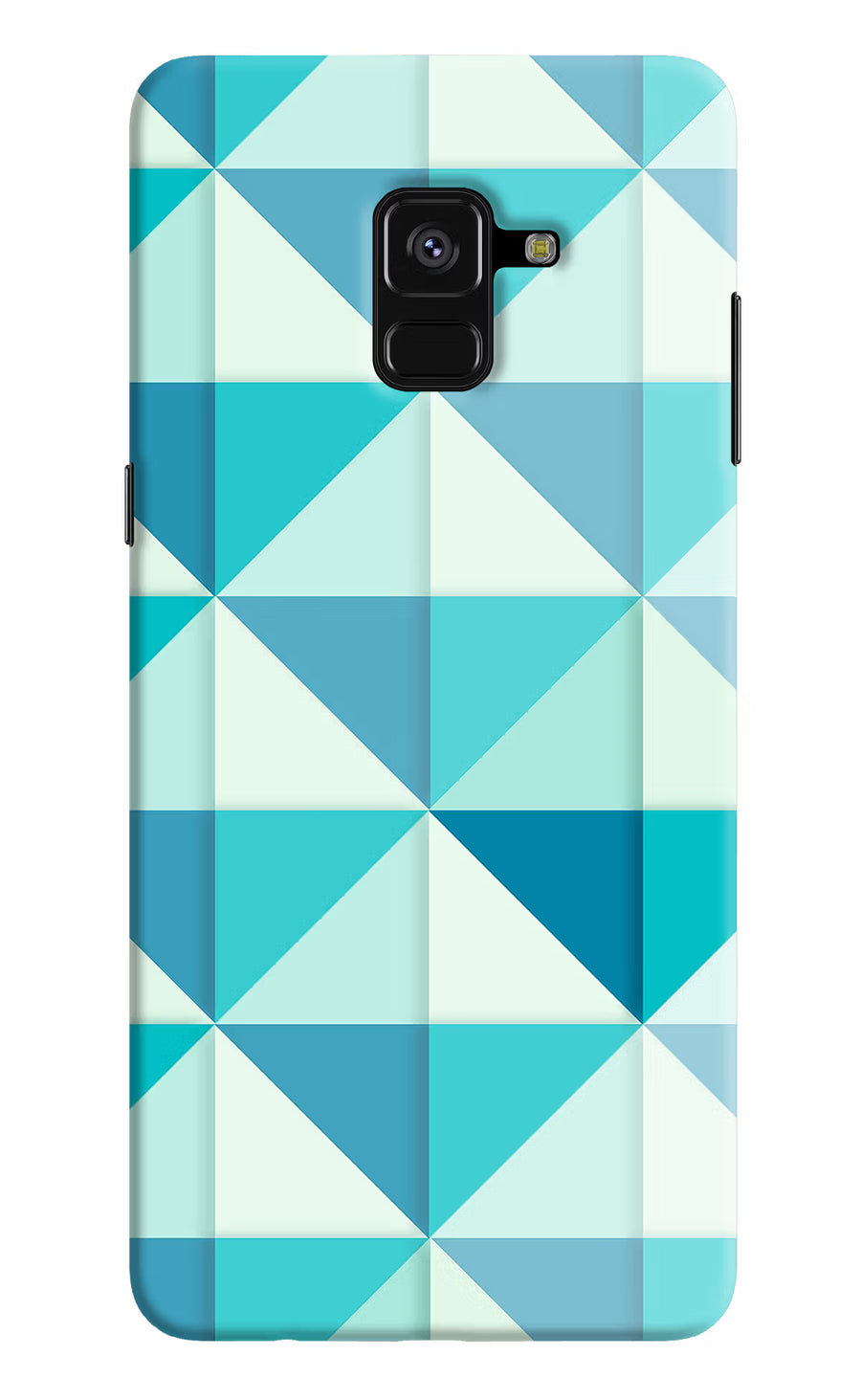 Abstract Samsung A8 plus Back Cover, Hard case