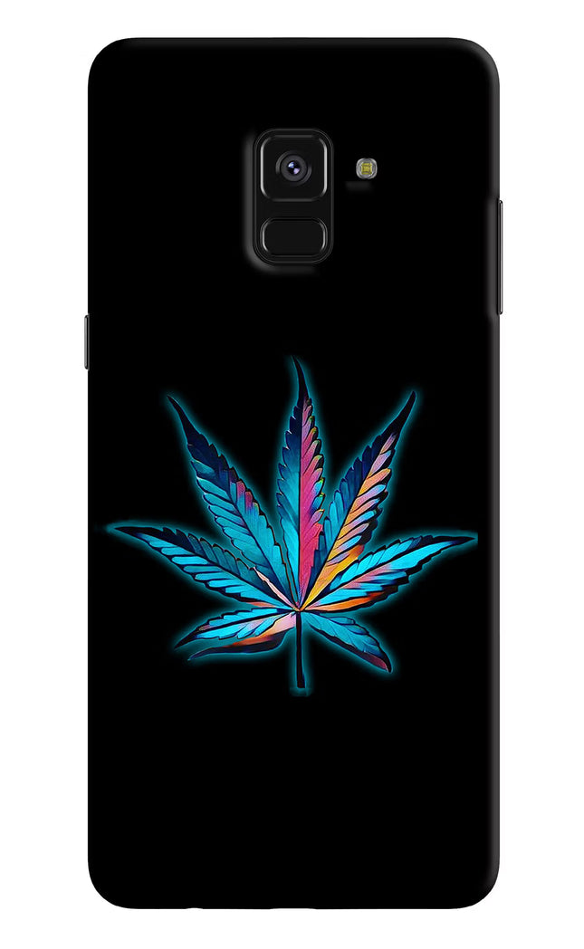 Weed Samsung A8 plus Hard Case Back Cover by Casekaro