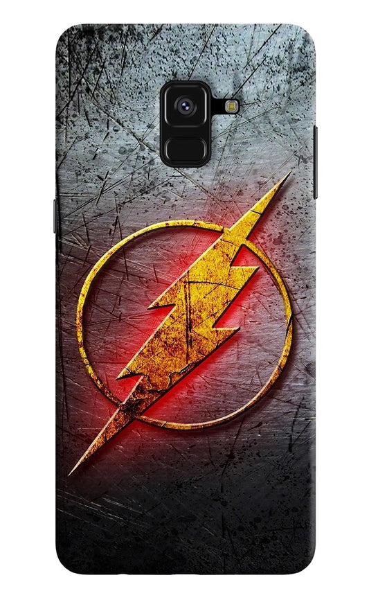 Flash Samsung A8 plus Hard Case Back Cover by Casekaro