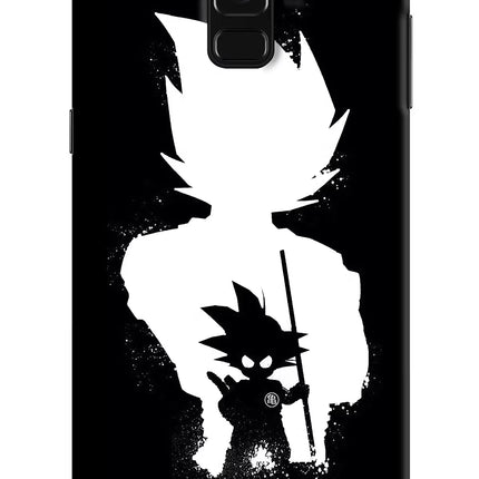 Goku Shadow Samsung A8 plus Hard Case Back Cover by Casekaro