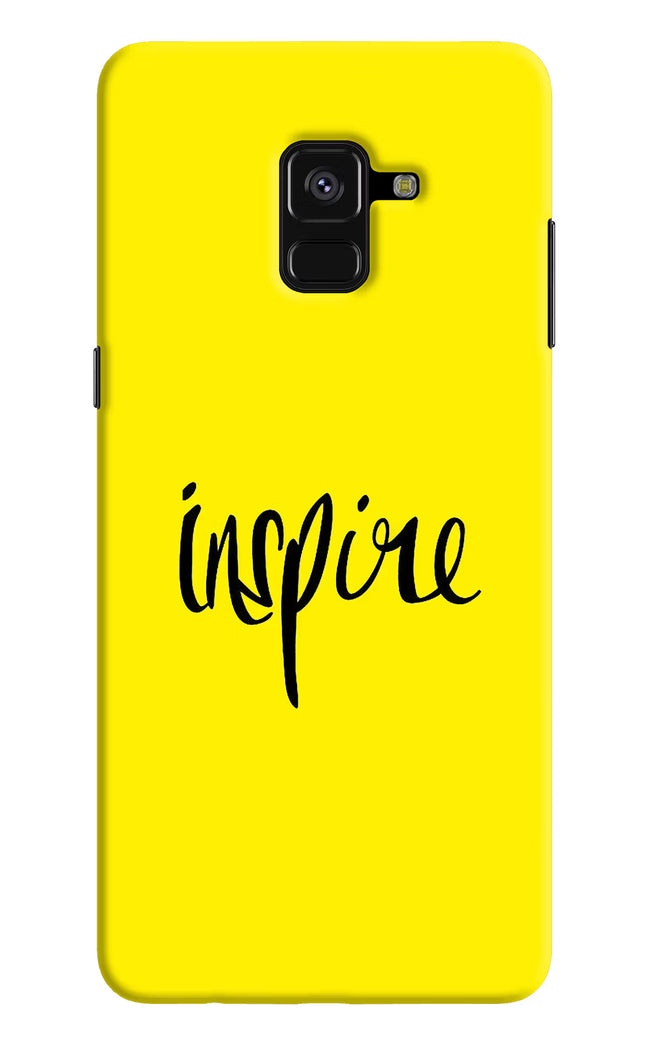 Inspire Samsung A8 plus Hard Case Back Cover by Casekaro