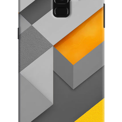 Abstract Samsung A8 plus Hard Case Back Cover by Casekaro