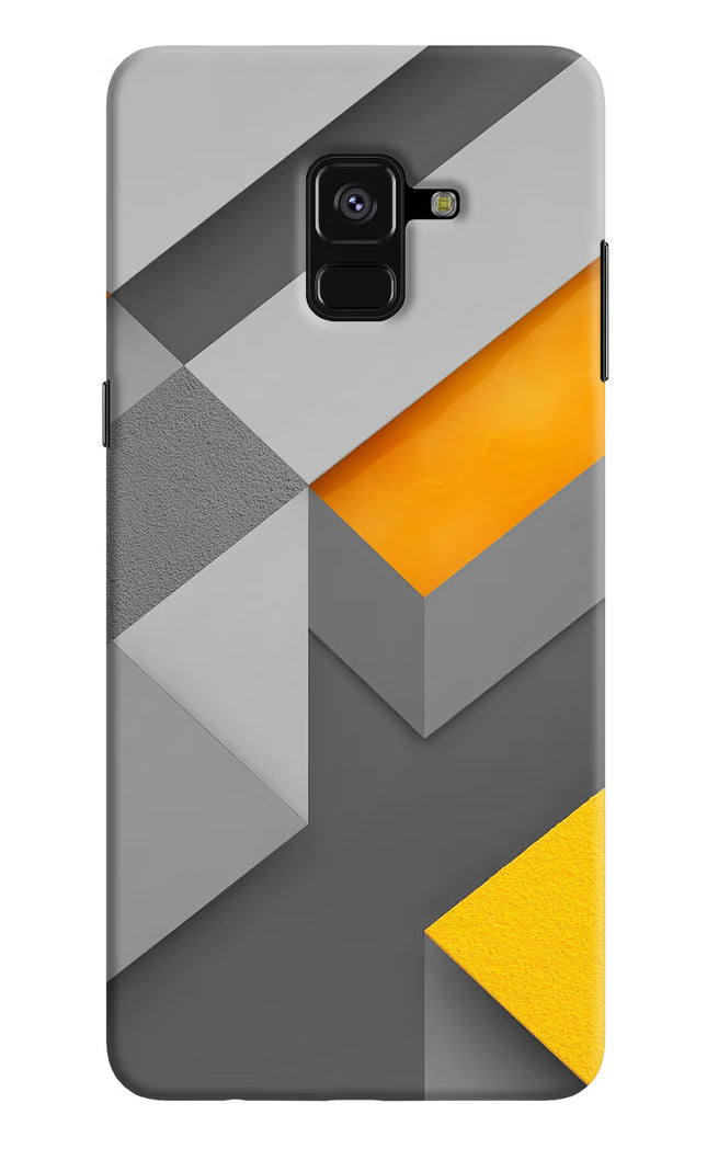 Abstract Samsung A8 plus Hard Case Back Cover by Casekaro