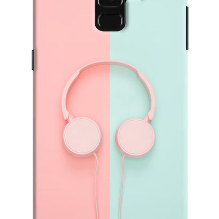 Music Lover Samsung A8 plus Hard Case Back Cover by Casekaro
