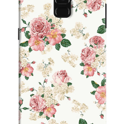 Flowers Samsung A8 plus Hard Case Back Cover by Casekaro