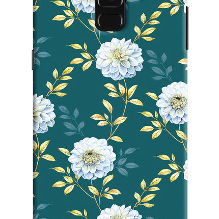 Flowers Samsung A8 plus Hard Case Back Cover by Casekaro