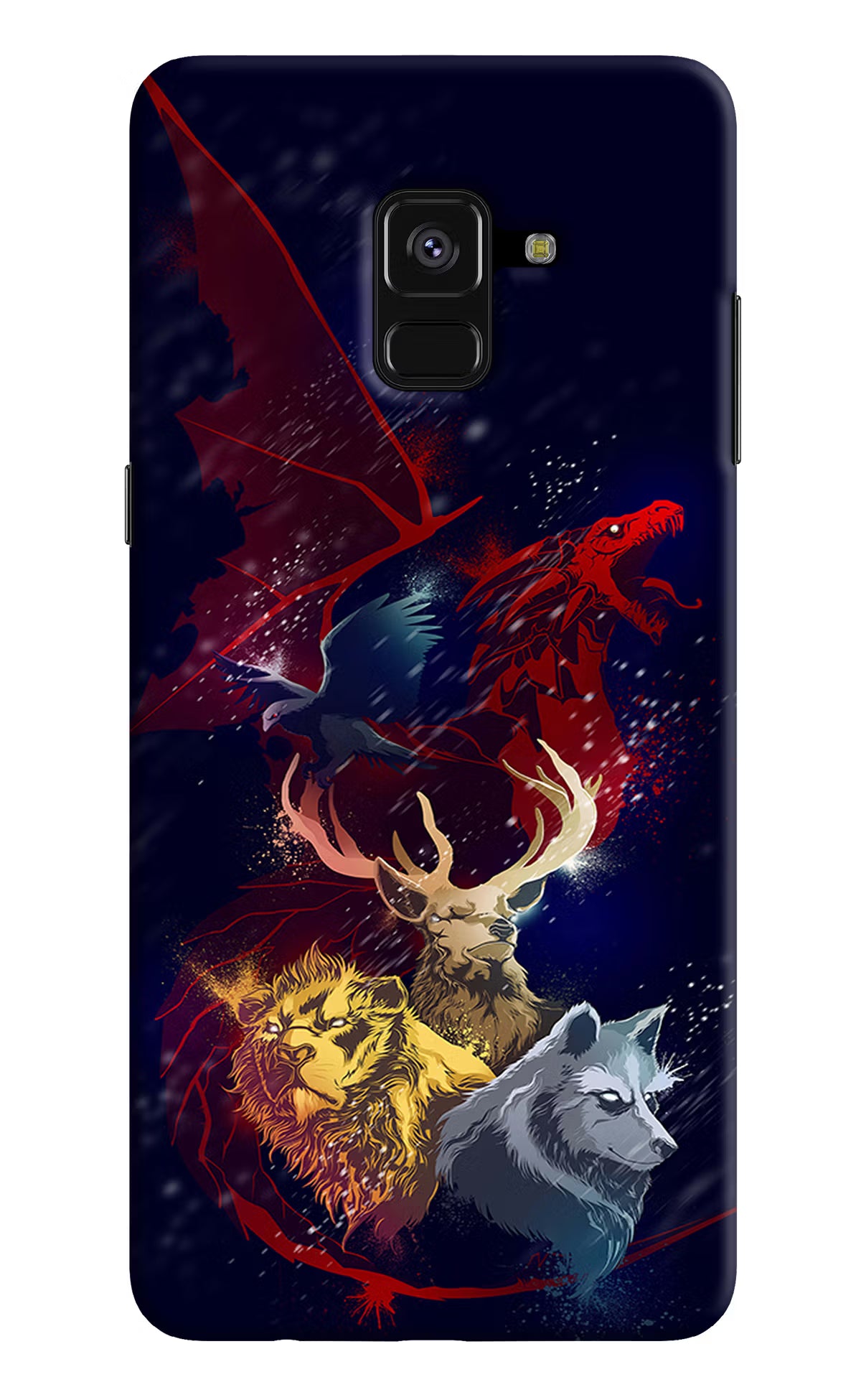 Game Of Thrones Samsung A8 plus Hard Case Back Cover by Casekaro