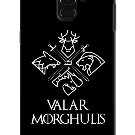 Valar Morghulis | Game Of Thrones Samsung A8 plus Hard Case Back Cover by Casekaro