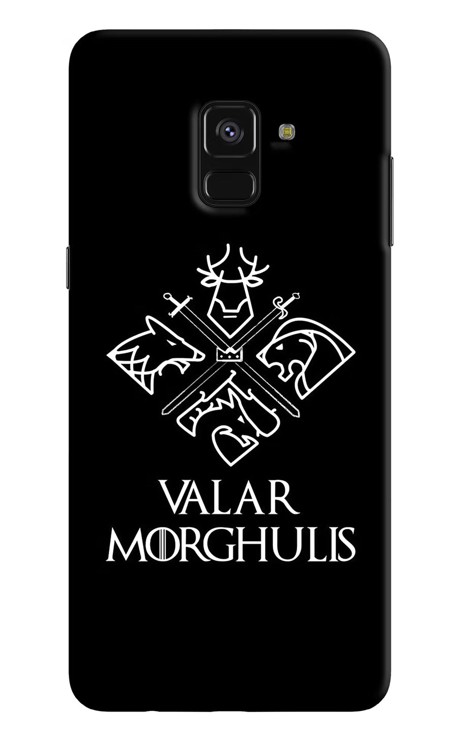 Valar Morghulis | Game Of Thrones Samsung A8 plus Back Cover, Hard case