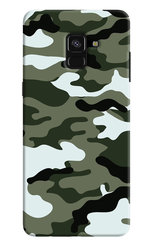 Camouflage Samsung A8 plus Hard Case Back Cover by Casekaro