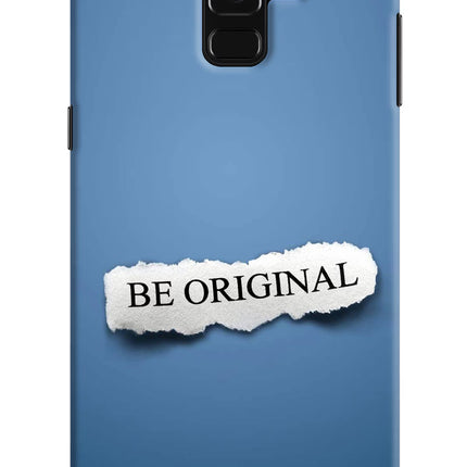 Be Original Samsung A8 plus Hard Case Back Cover by Casekaro