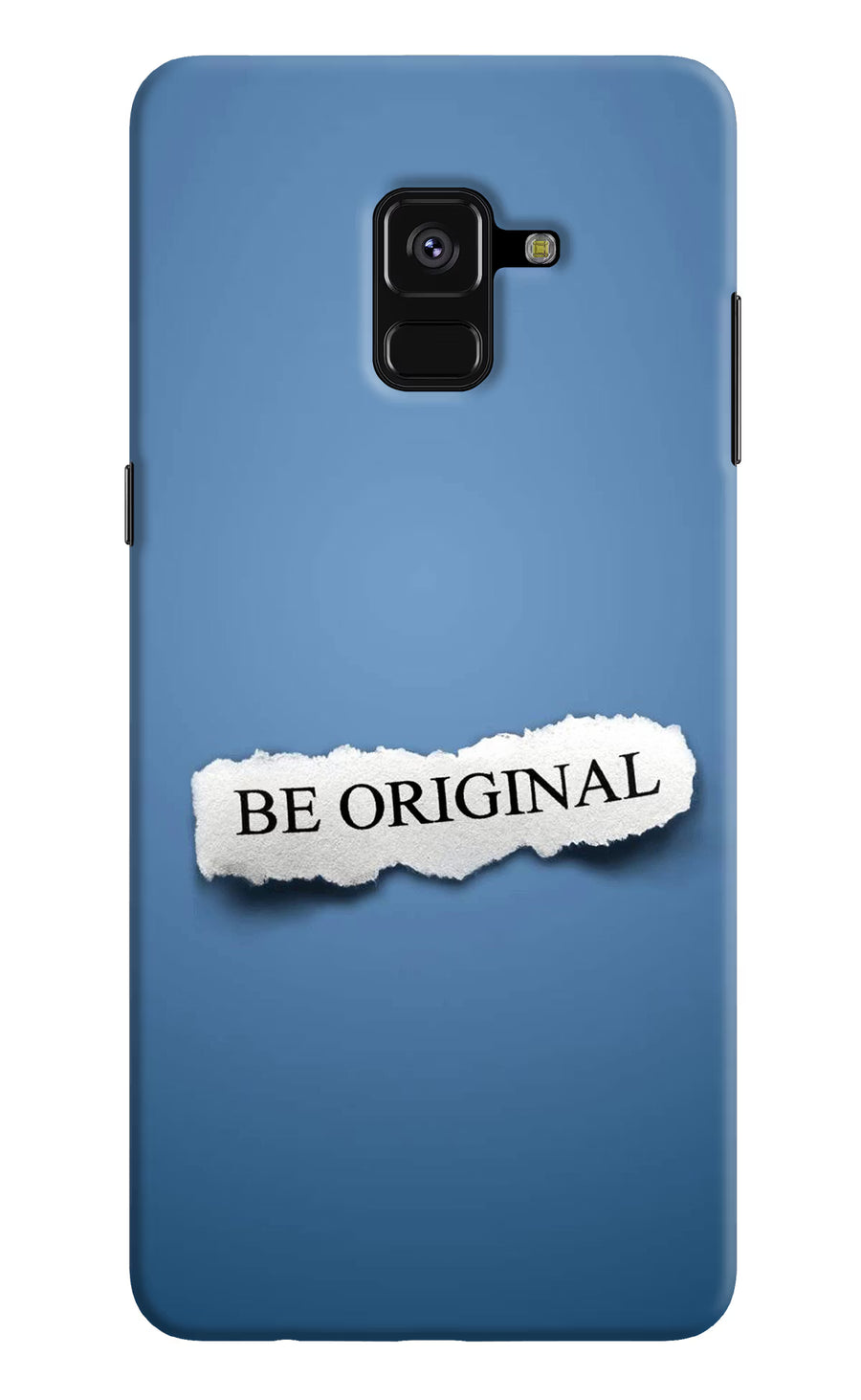 Be Original Samsung A8 plus Back Cover, Hard case
