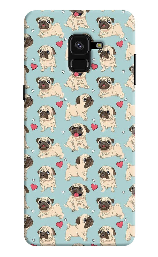 Pug Dog Samsung A8 plus Hard Case Back Cover by Casekaro