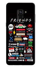 FRIENDS Samsung A8 plus Hard Case Back Cover by Casekaro