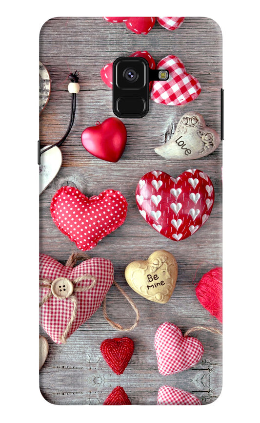 Love Wallpaper Samsung A8 plus Hard Case Back Cover by Casekaro