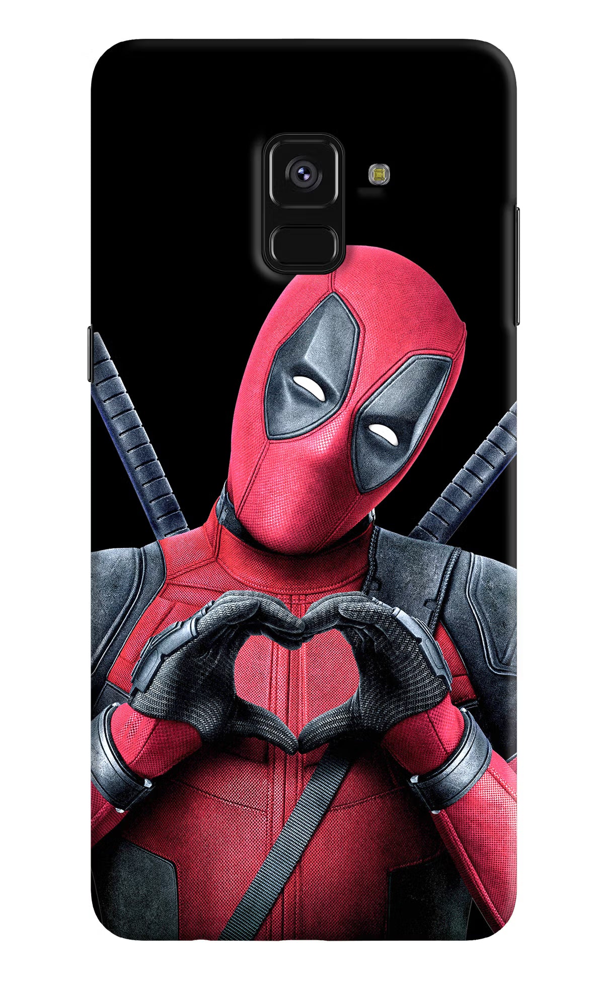 Deadpool Samsung A8 plus Hard Case Back Cover by Casekaro