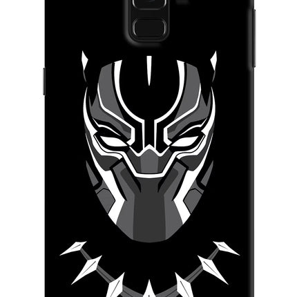 Black Panther Samsung A8 plus Hard Case Back Cover by Casekaro