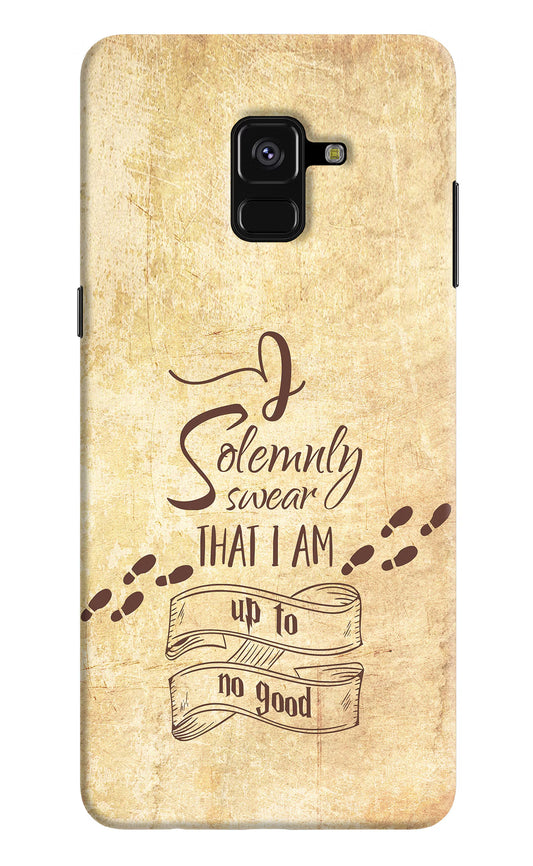 I Solemnly swear that i up to no good Samsung A8 plus Hard Case Back Cover by Casekaro
