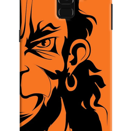 Hanuman Samsung A8 plus Hard Case Back Cover by Casekaro