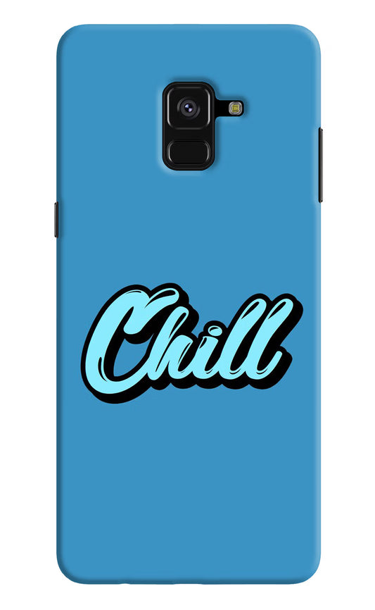 Chill Samsung A8 plus Hard Case Back Cover by Casekaro