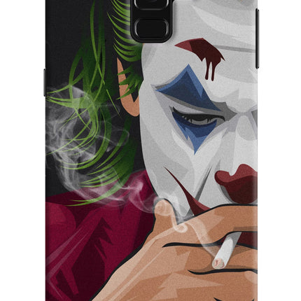 Joker Smoking Samsung A8 plus Hard Case Back Cover by Casekaro